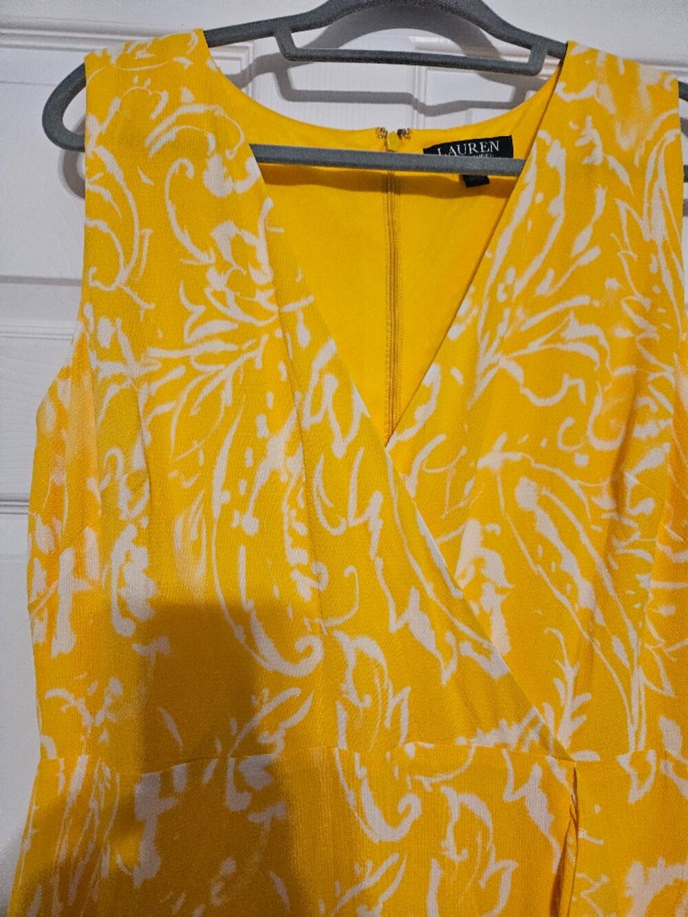 Ralph Lauren Sleeveless Dress Size 14 - Picture 2 of 12